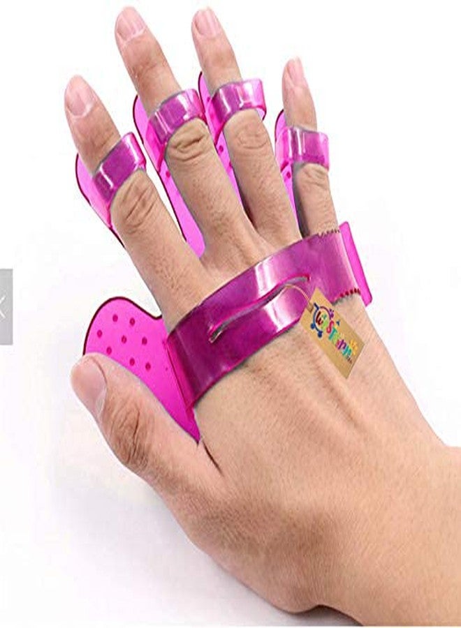 ويستيرن إرا فرشاة شامبو الحيوانات الأليفة من ويسترن إيرا، مشط تدليك مهدئ بشعيرات مطاطية للكلاب والقطط والخيول، جودة احترافية (عبوة واحدة) (وردي) - Image 3